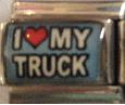I love my truck - Photo 9mm Italian charm - Click Image to Close